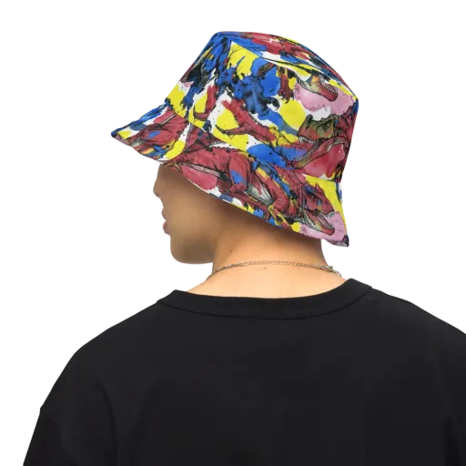 Cretaceous Confetti on a Reversible Bucket Hat