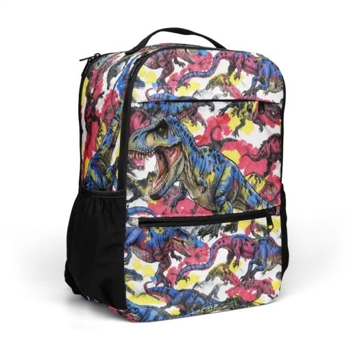 Jurassic Brushstroke on a Utility Backpack