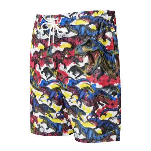 Jurassic Brushstroke on a Men's Board Shorts
