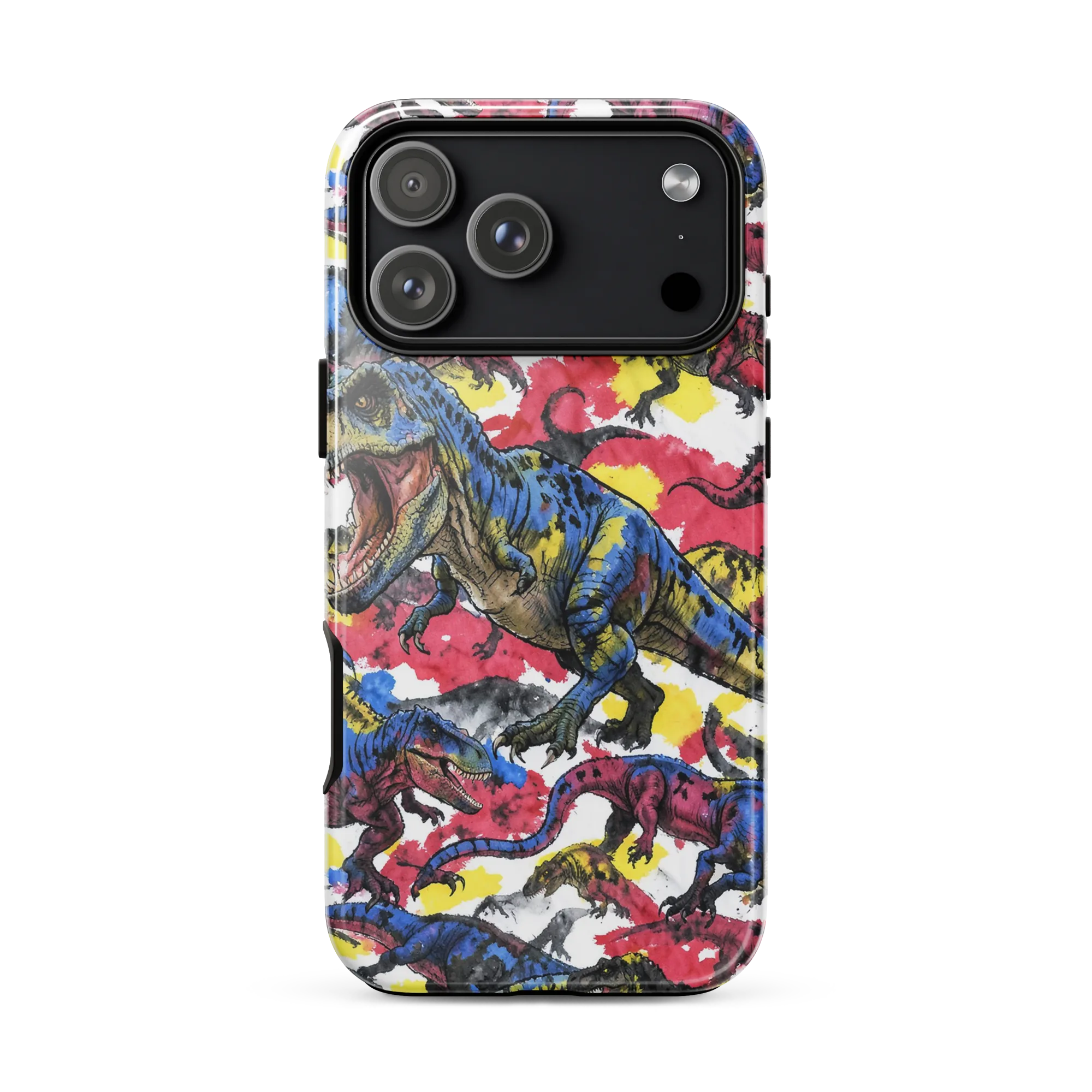 Jurassic Brushstroke on Tough Case for iPhone® — Front