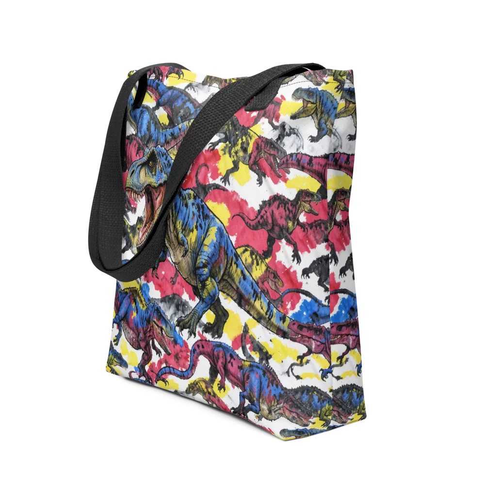 Jurassic Brushstroke on Tote Bag — Front
