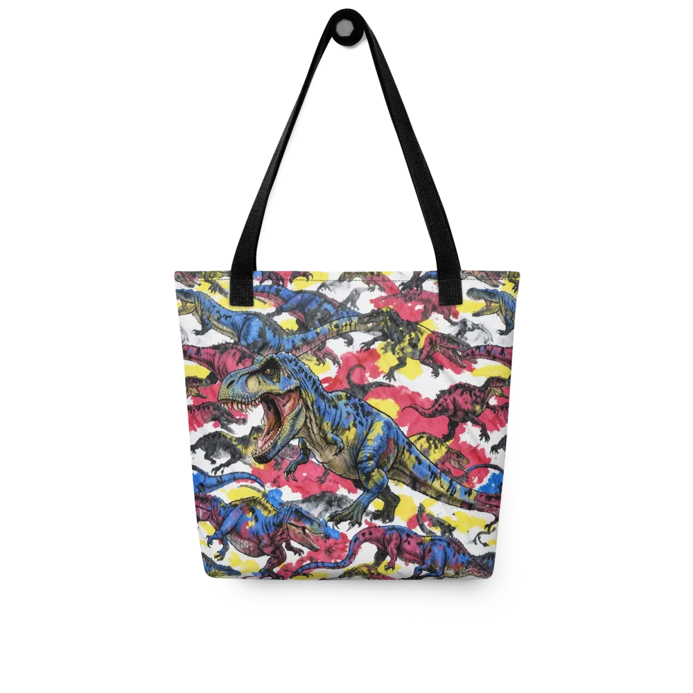 Jurassic Brushstroke on Tote Bag — Front