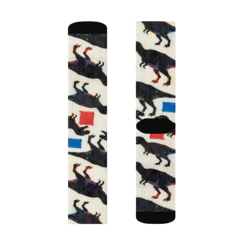 Cretaceous Blocks on a Socks