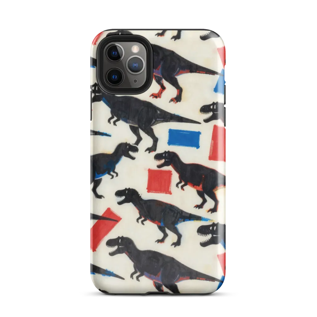 Cretaceous Blocks on Tough Case for iPhone® — Front