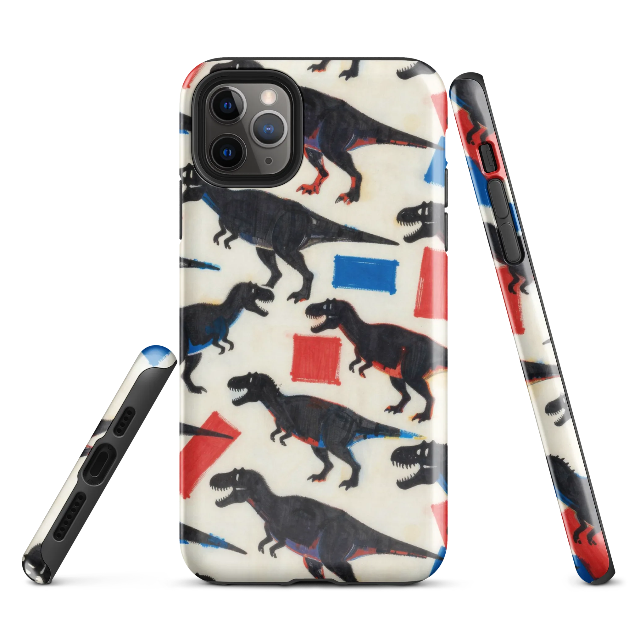 Cretaceous Blocks on Tough Case for iPhone® — Front