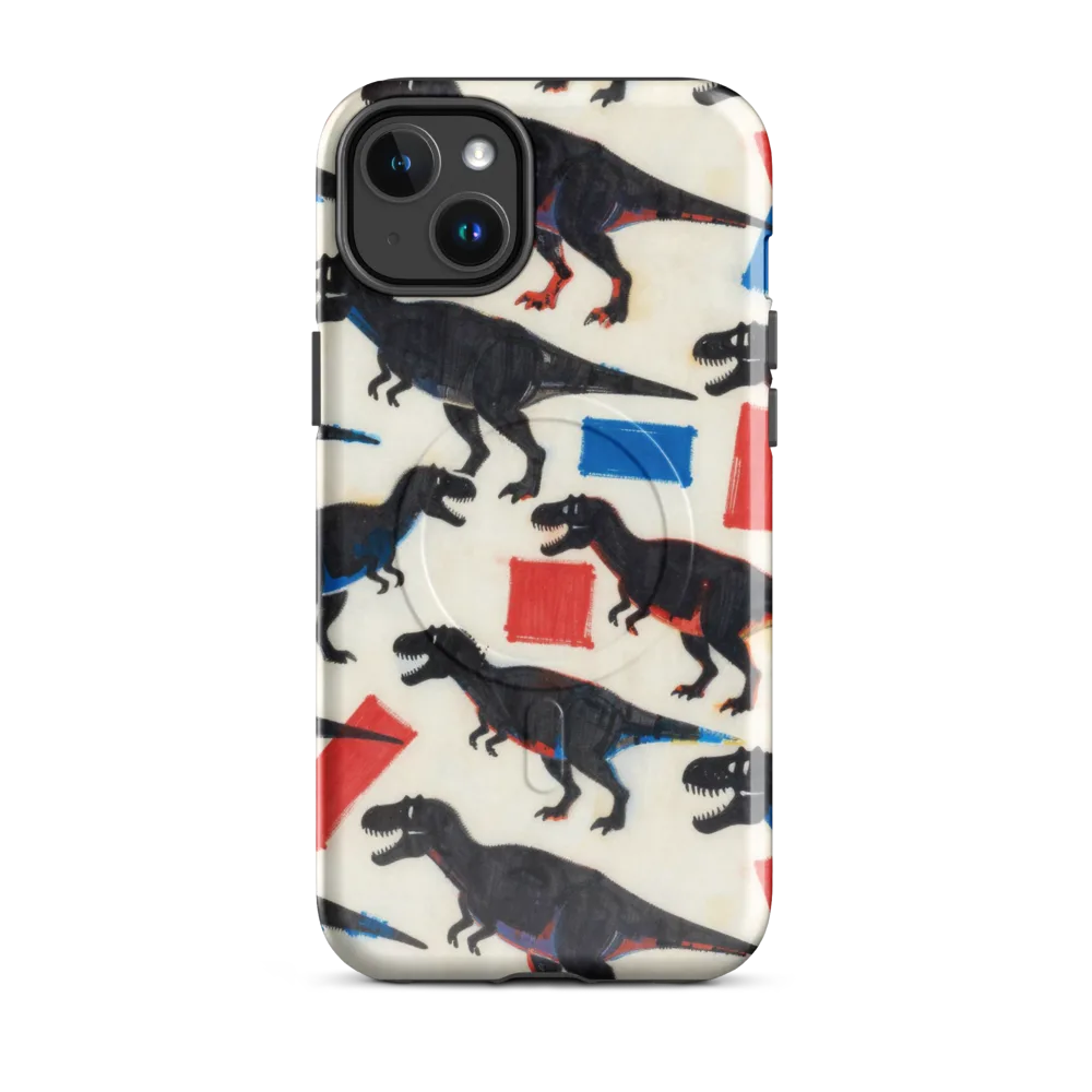 Cretaceous Blocks on MagSafe Tough Case for iPhone® — Front