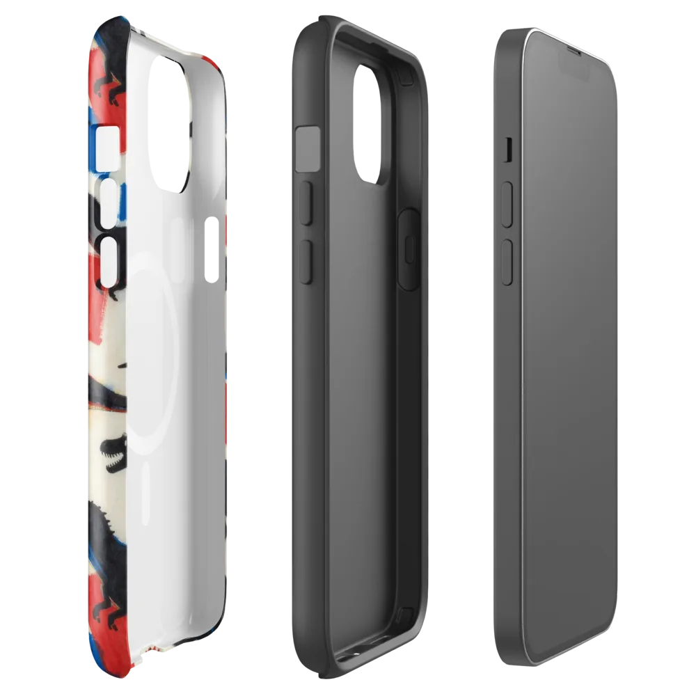 Cretaceous Blocks on MagSafe Tough Case for iPhone® — Front