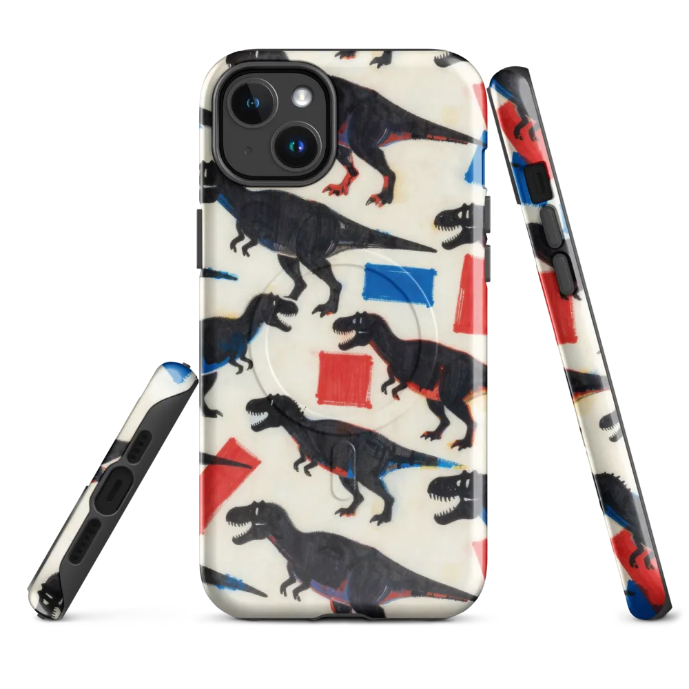 Cretaceous Blocks on MagSafe Tough Case for iPhone® — Front