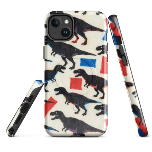 Cretaceous Blocks on a MagSafe Tough Case for iPhone®