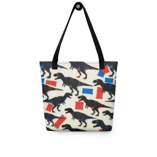 Cretaceous Blocks on a Tote Bag