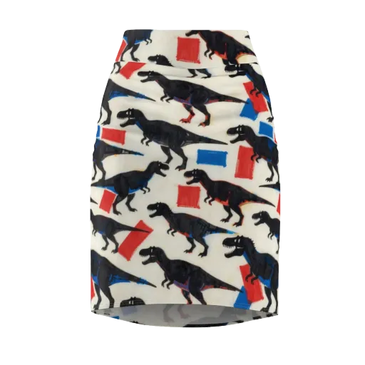 Cretaceous Blocks on a Pencil Skirt