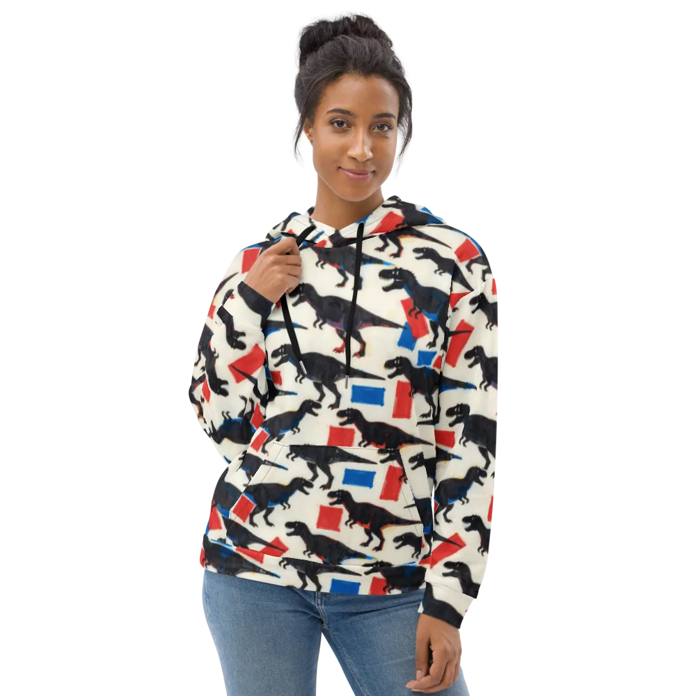 Cretaceous Blocks on Hoodie — Front