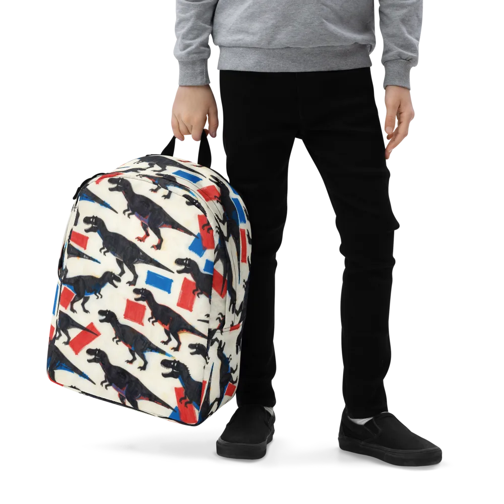 Cretaceous Blocks on Minimalist Backpack — Zoomed-in