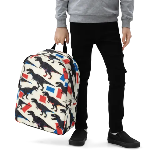 Cretaceous Blocks on a Minimalist Backpack