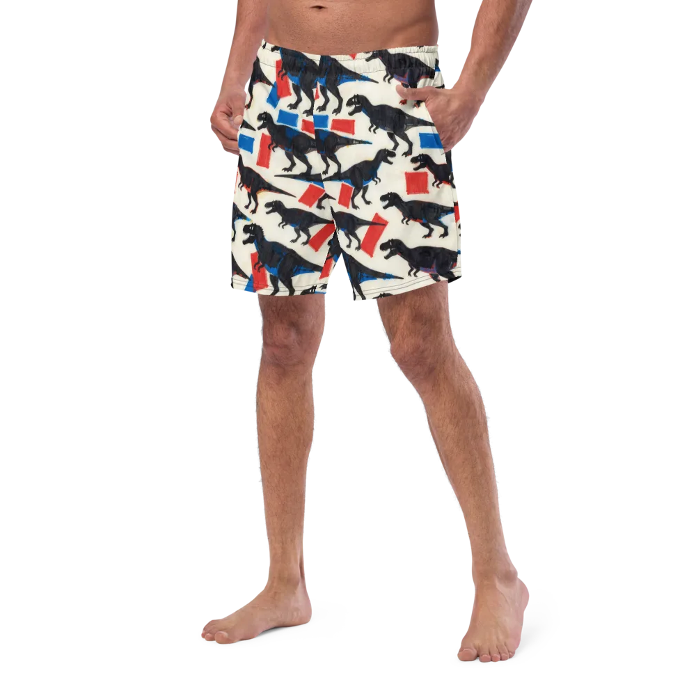 Cretaceous Blocks on Swim Trunks — Left Front