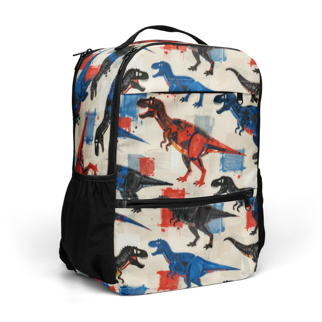 Cretaceous Colorway on Utility Backpack — Right Front