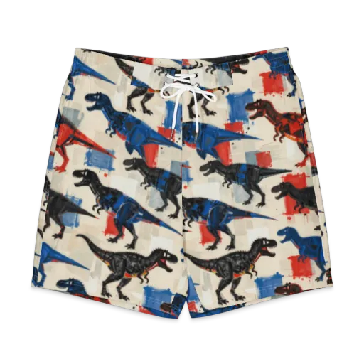 Cretaceous Colorway on a Men's Board Shorts