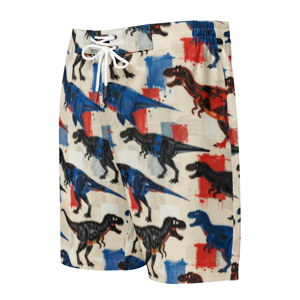 Cretaceous Colorway on Men's Board Shorts — Front