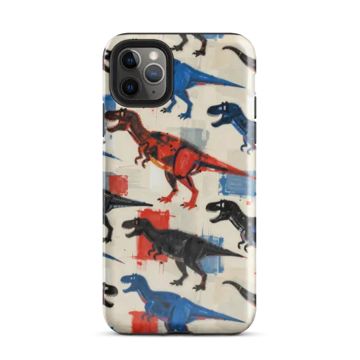 Cretaceous Colorway on a Tough Case for iPhone®