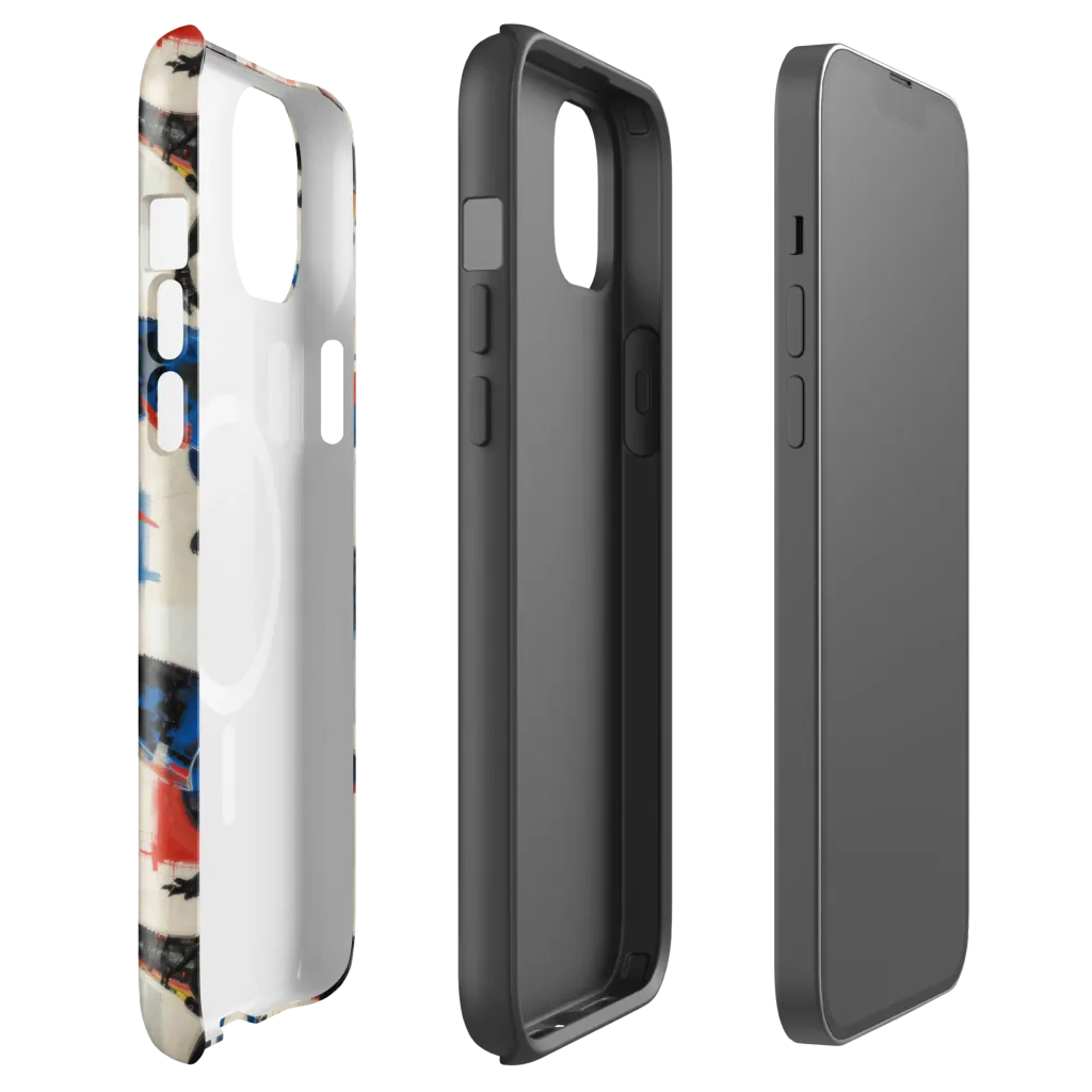 Cretaceous Colorway on MagSafe Tough Case for iPhone® — Front