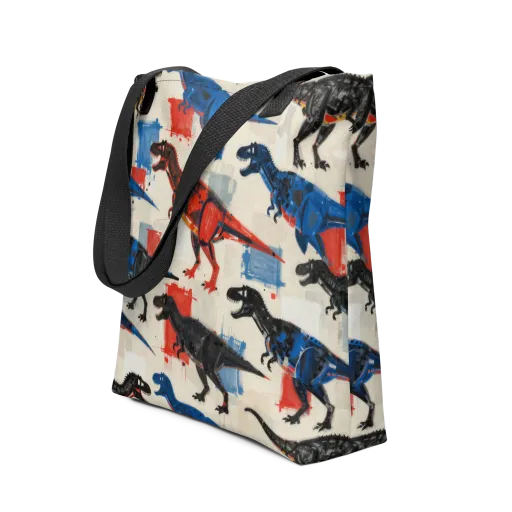 Cretaceous Colorway on a Tote Bag