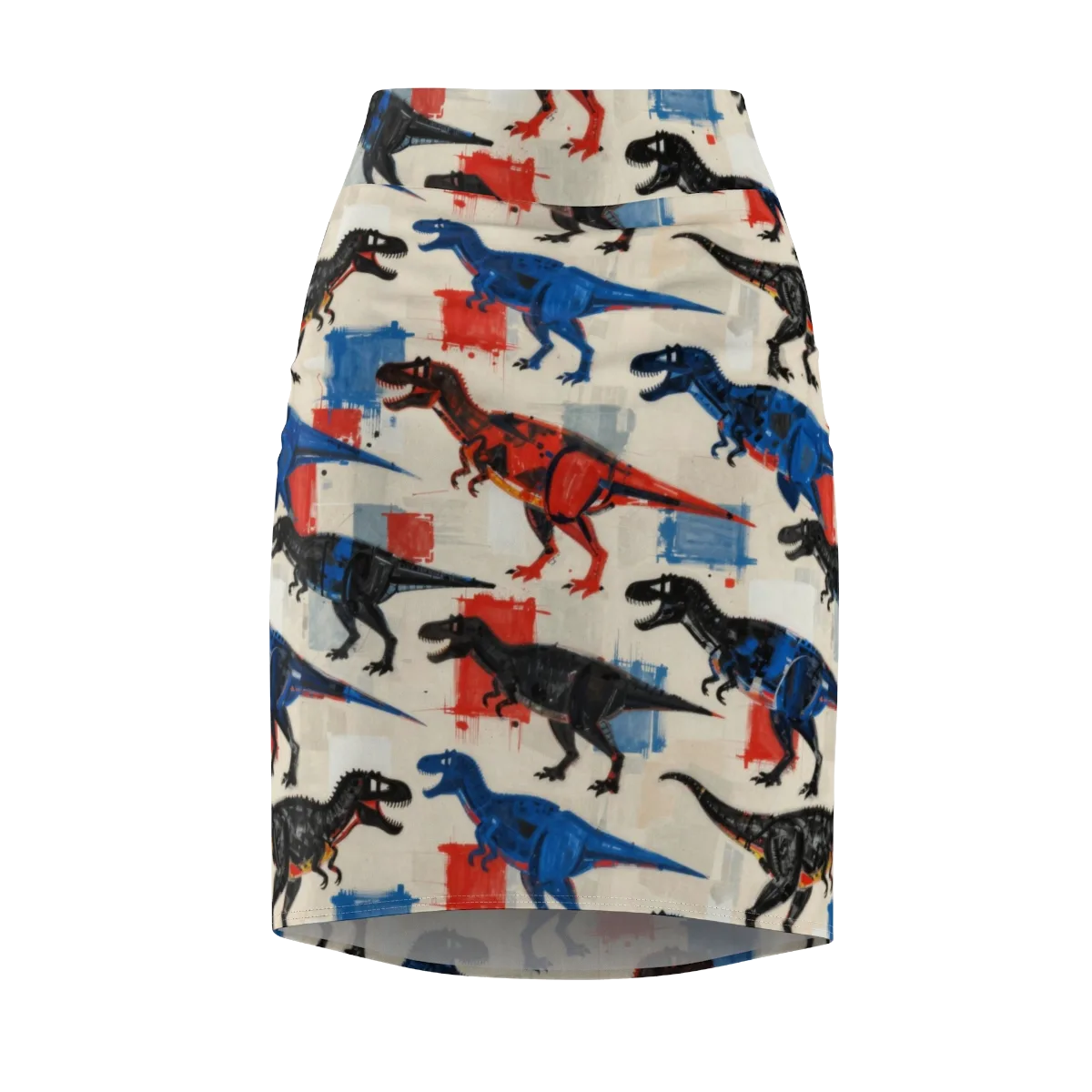 Cretaceous Colorway on Pencil Skirt — Front