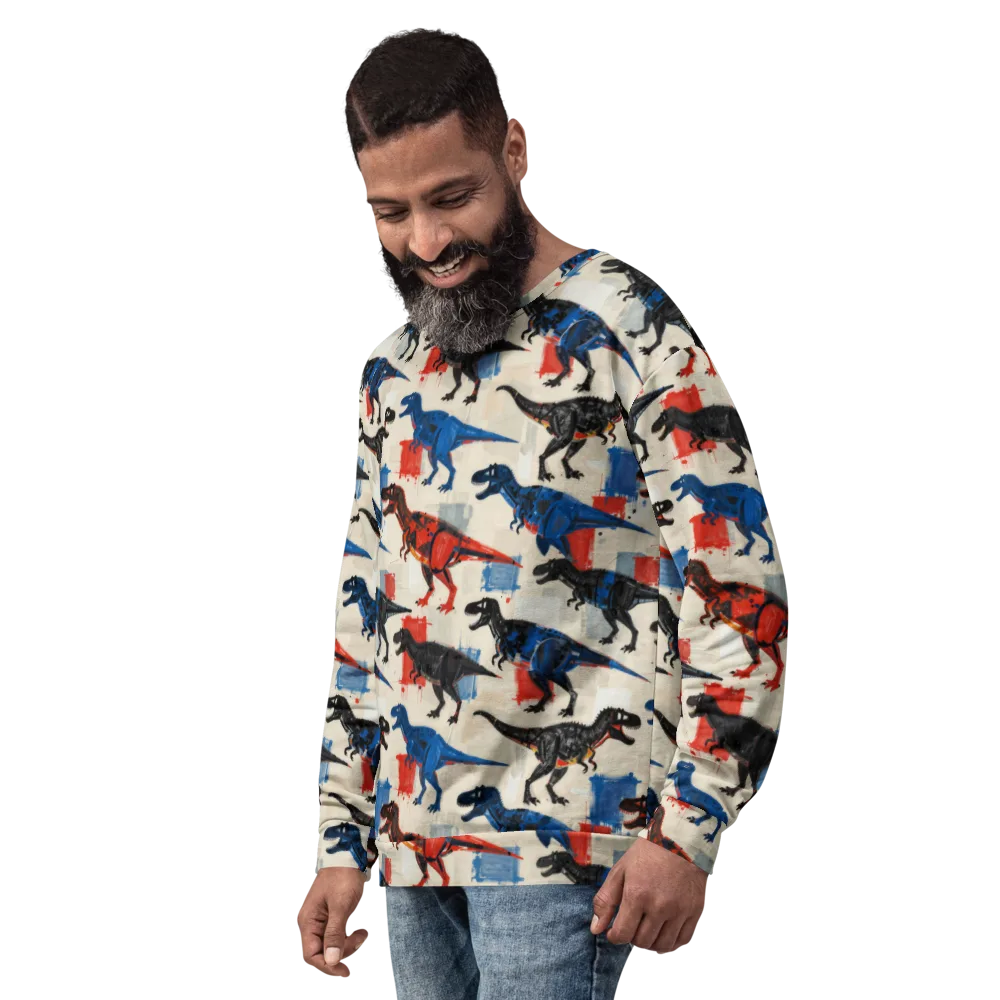 Cretaceous Colorway on Sweatshirt — Left Front