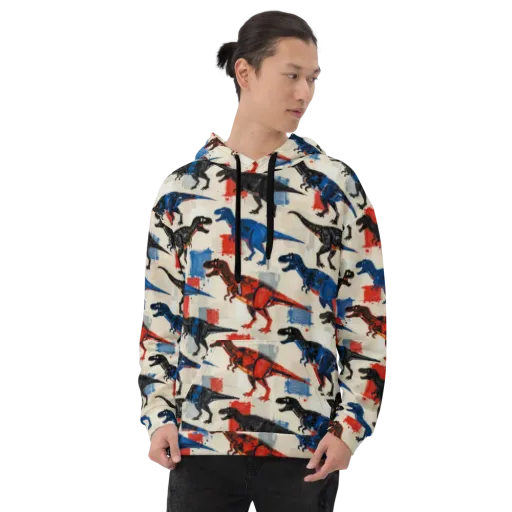 Cretaceous Colorway on a Hoodie
