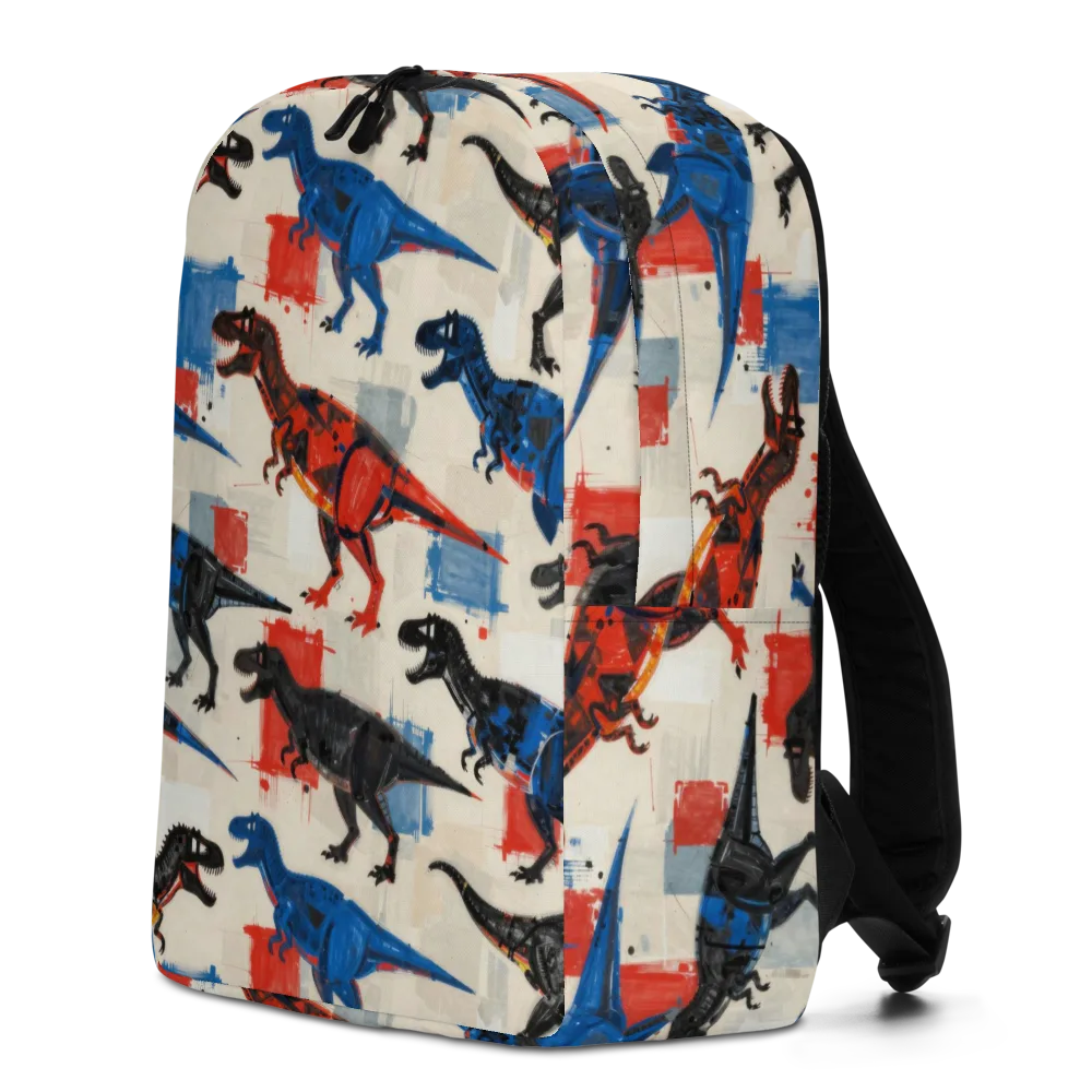 Cretaceous Colorway on Minimalist Backpack — Left