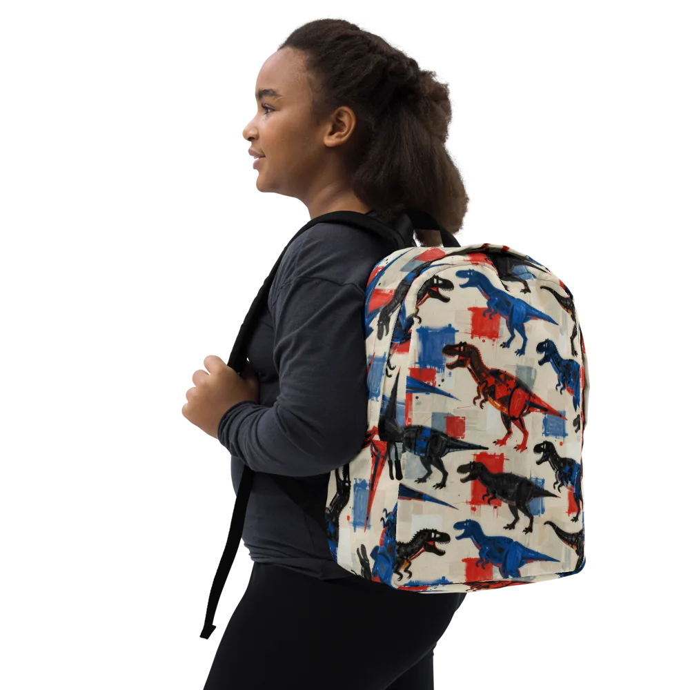 Cretaceous Colorway on Minimalist Backpack — Right Front