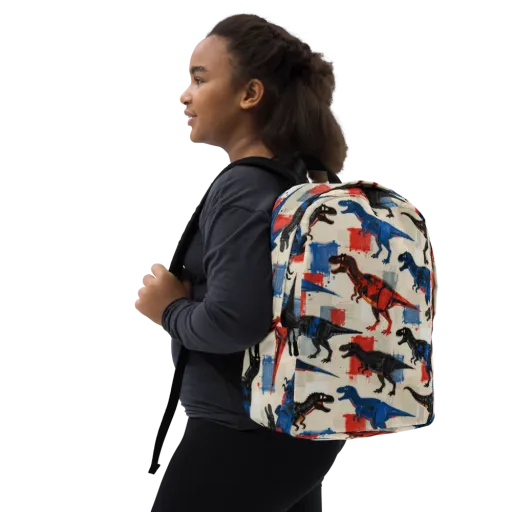 Cretaceous Colorway on a Minimalist Backpack