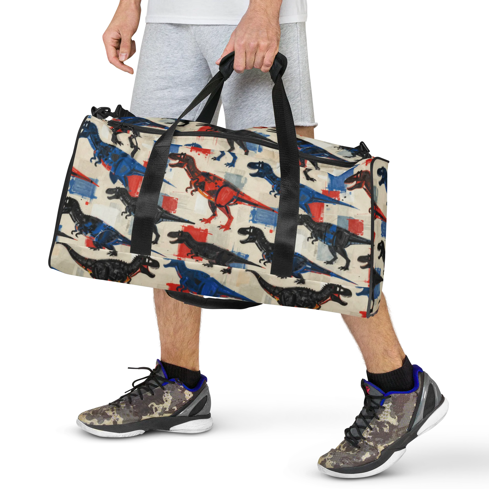 Cretaceous Colorway on Duffle Bag — Front