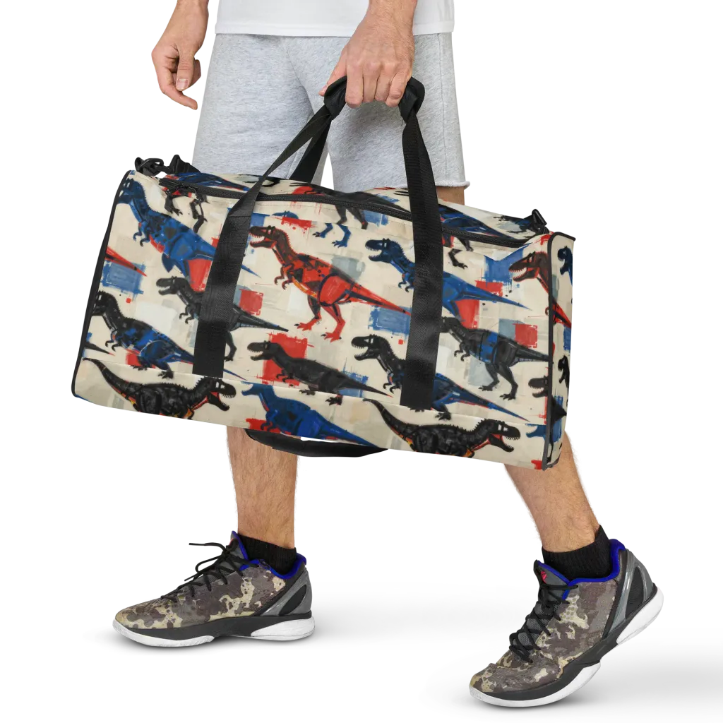 Cretaceous Colorway on Duffle Bag — Front