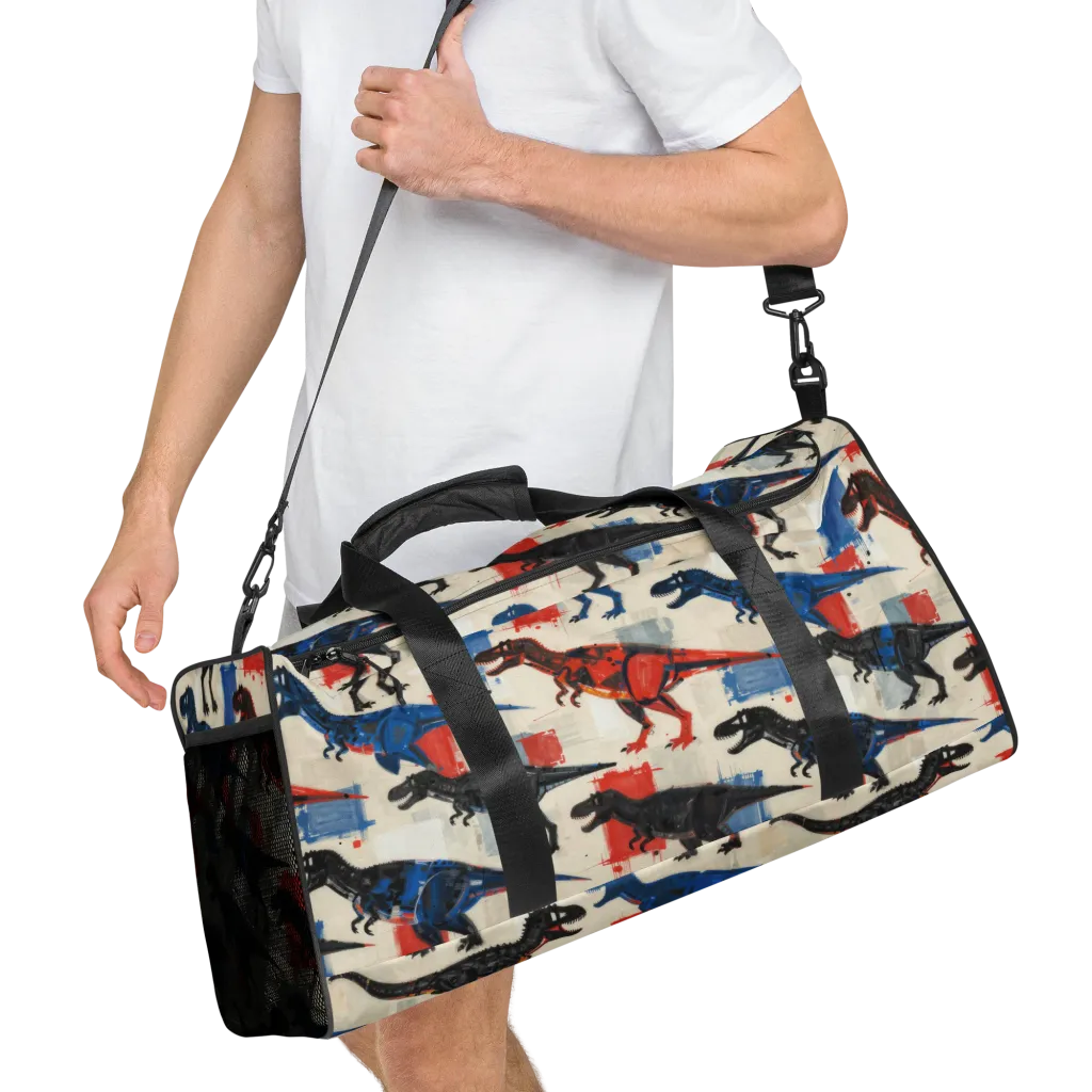 Cretaceous Colorway on Duffle Bag — Right Front
