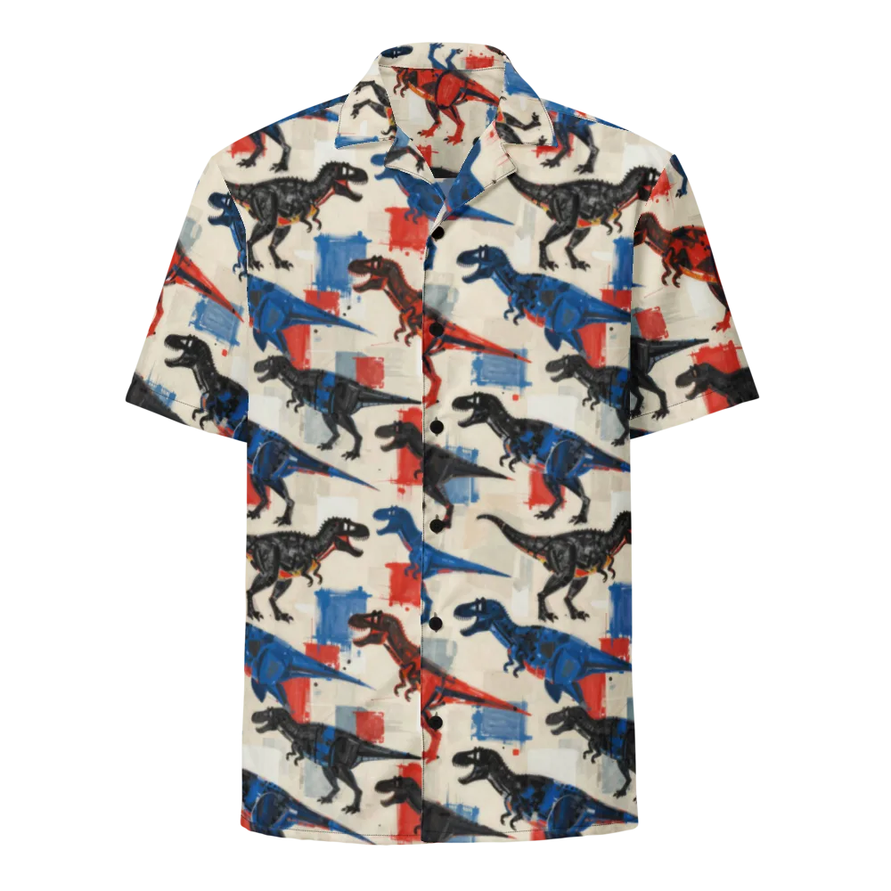 Cretaceous Colorway on Button Shirt — Front