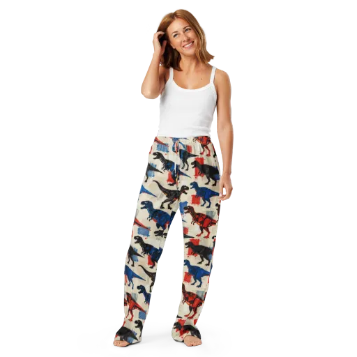 Cretaceous Colorway on a Women's Pajama Pants