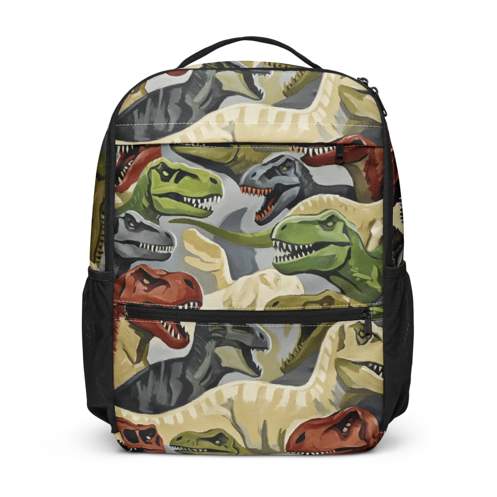 Dino Rumble on Utility Backpack — Front