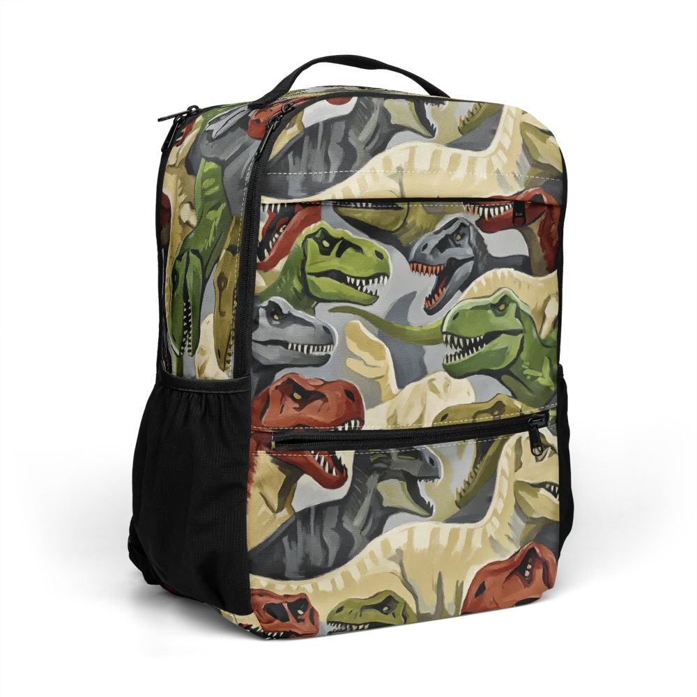 Dino Rumble on Utility Backpack — Right Front