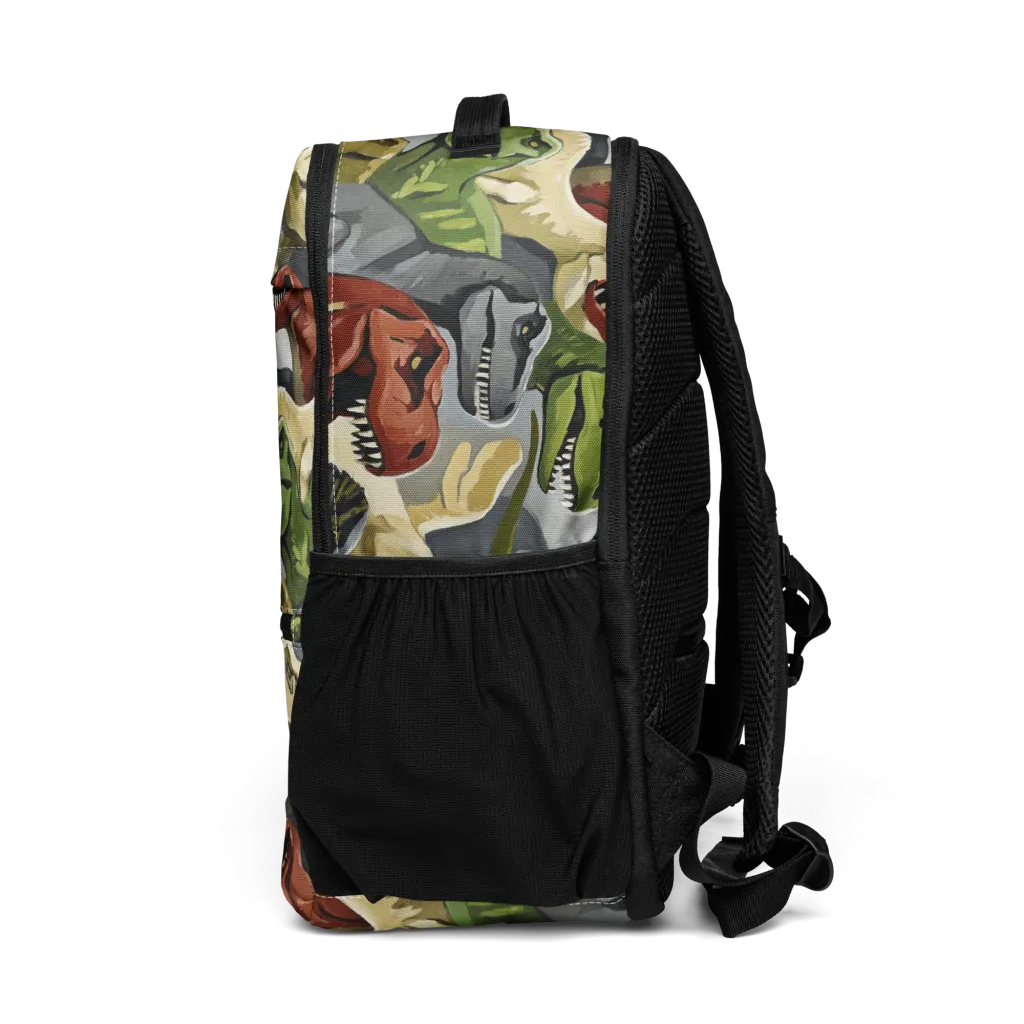 Dino Rumble on Utility Backpack — Left