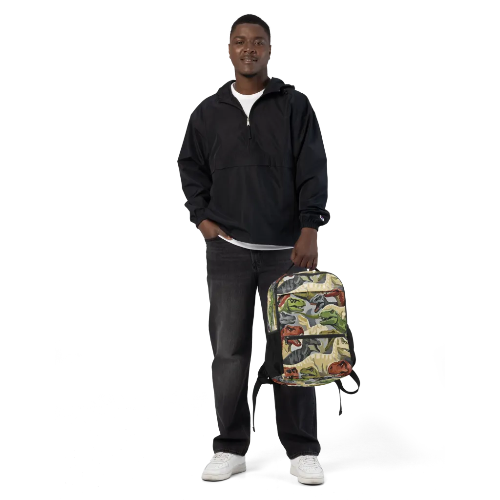 Dino Rumble on Utility Backpack — Front