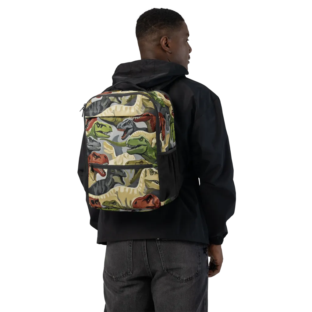 Dino Rumble on Utility Backpack — Back
