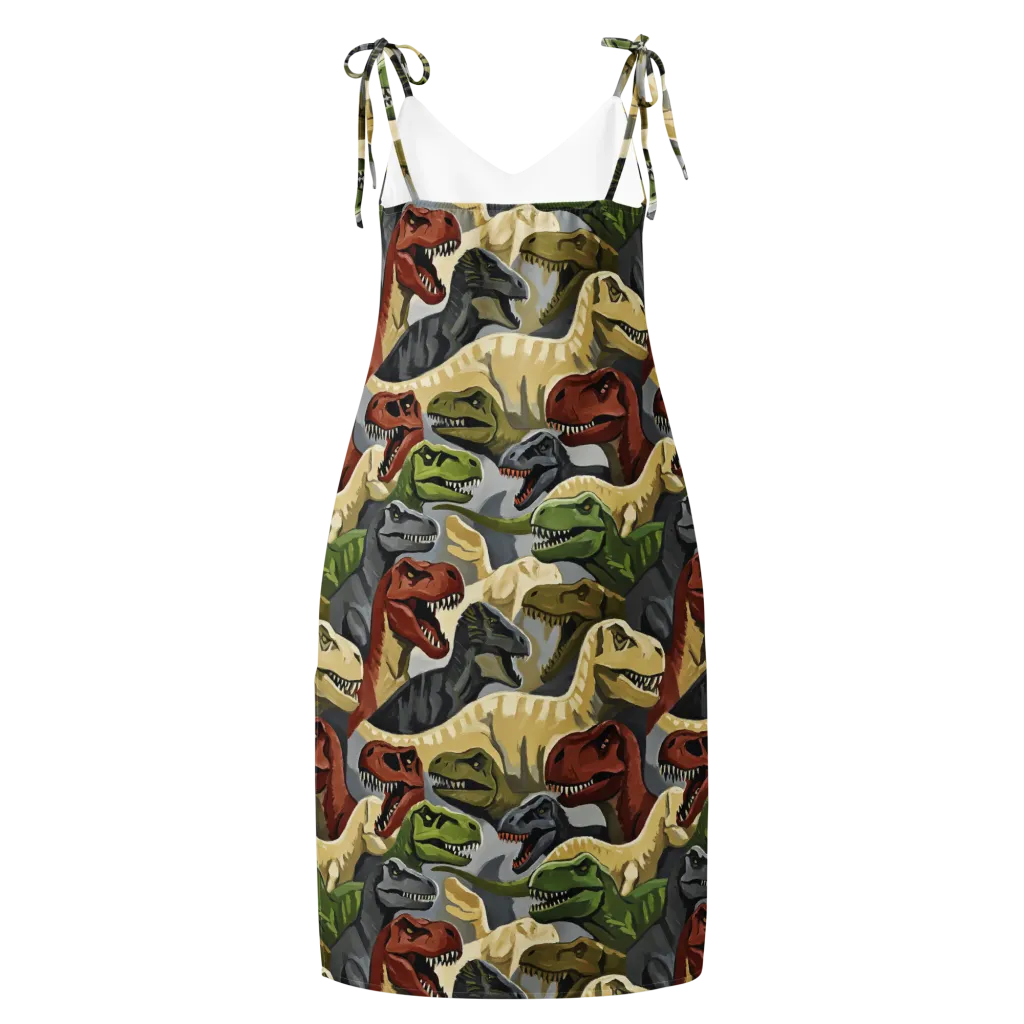 Dino Rumble on Slip Dress — Back