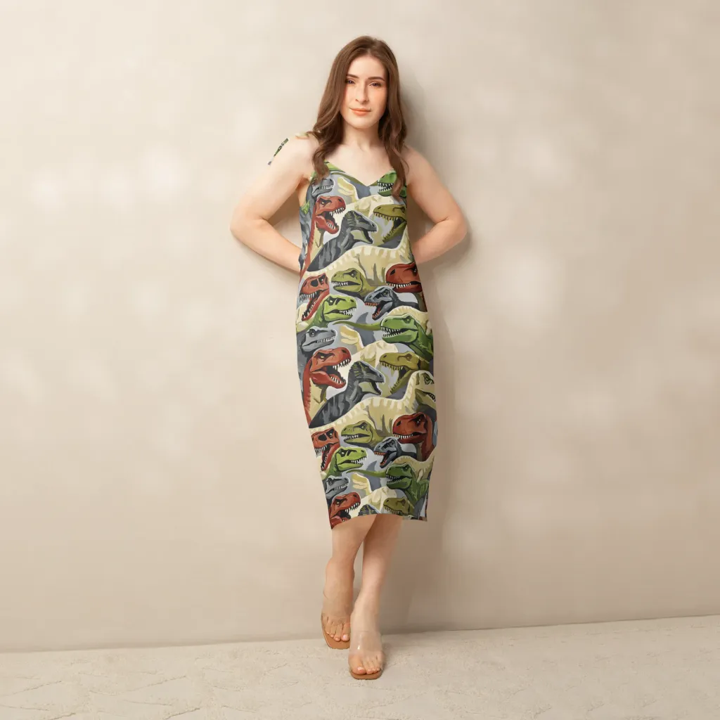 Dino Rumble on Slip Dress — Front