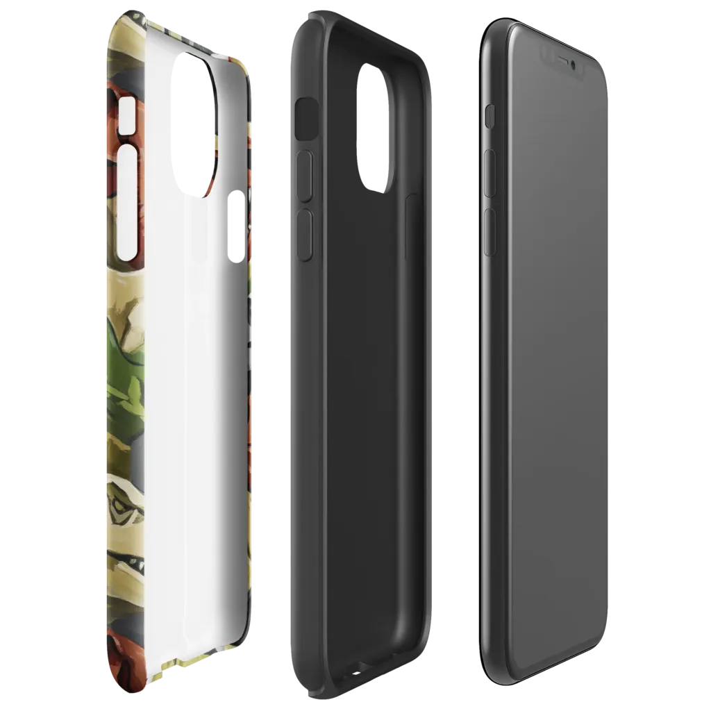 Dino Rumble on Tough Case for iPhone® — Right