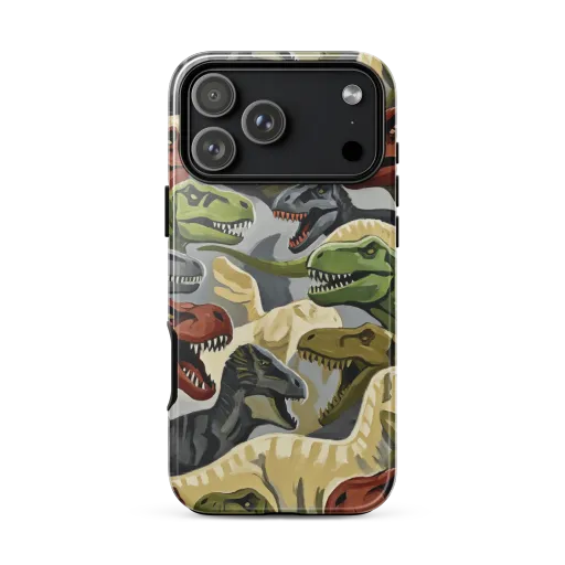 Dino Rumble on a Tough Case for iPhone®