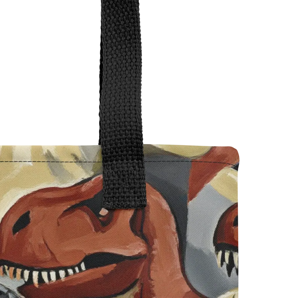Dino Rumble on Tote Bag — Product details
