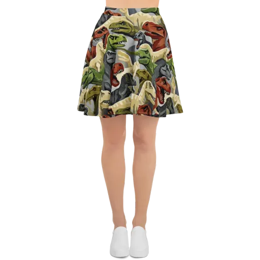 Dino Rumble on a Skater Skirt