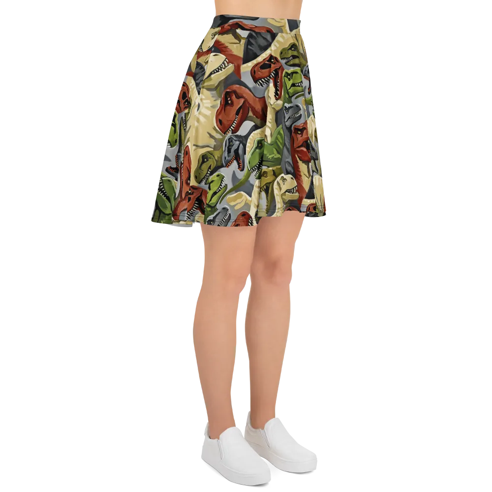 Dino Rumble on Skater Skirt — Right