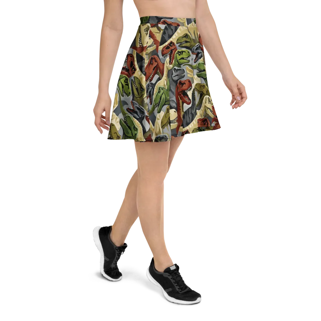 Dino Rumble on Skater Skirt — Right