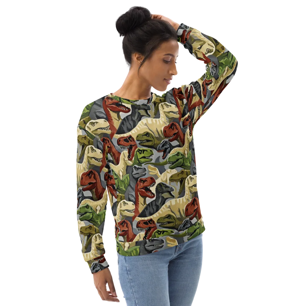 Dino Rumble on Sweatshirt — Right Front